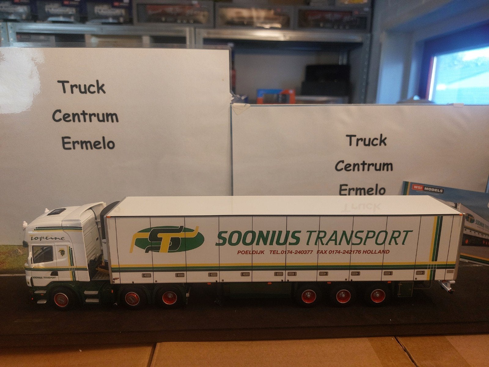 Soonius; SCANIA 4 SERIES TOPLINE 6X2 TWIN STEER REEFER TRAIL, Ophalen of Verzenden, Nieuw, Bus of Vrachtwagen, Wsi