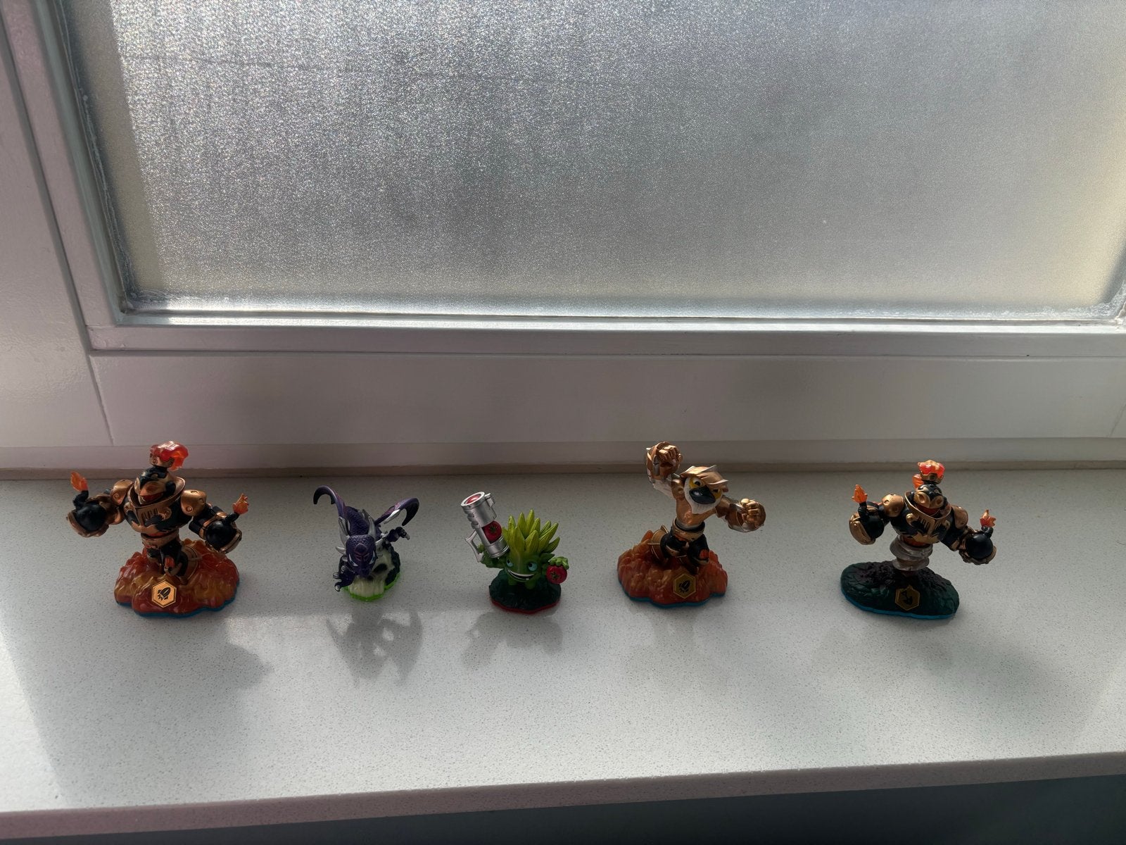 Skylanders figuurtjes - 5 stuks, Verzenden, Zo goed als nieuw