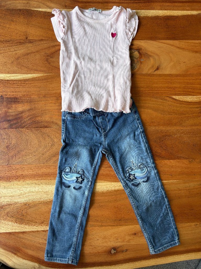 Kleding pakket meisje maat 86 en 92, Kinderen en Baby's, Kinderkleding | Kinder-kledingpakketten, Ophalen of Verzenden, Gebruikt