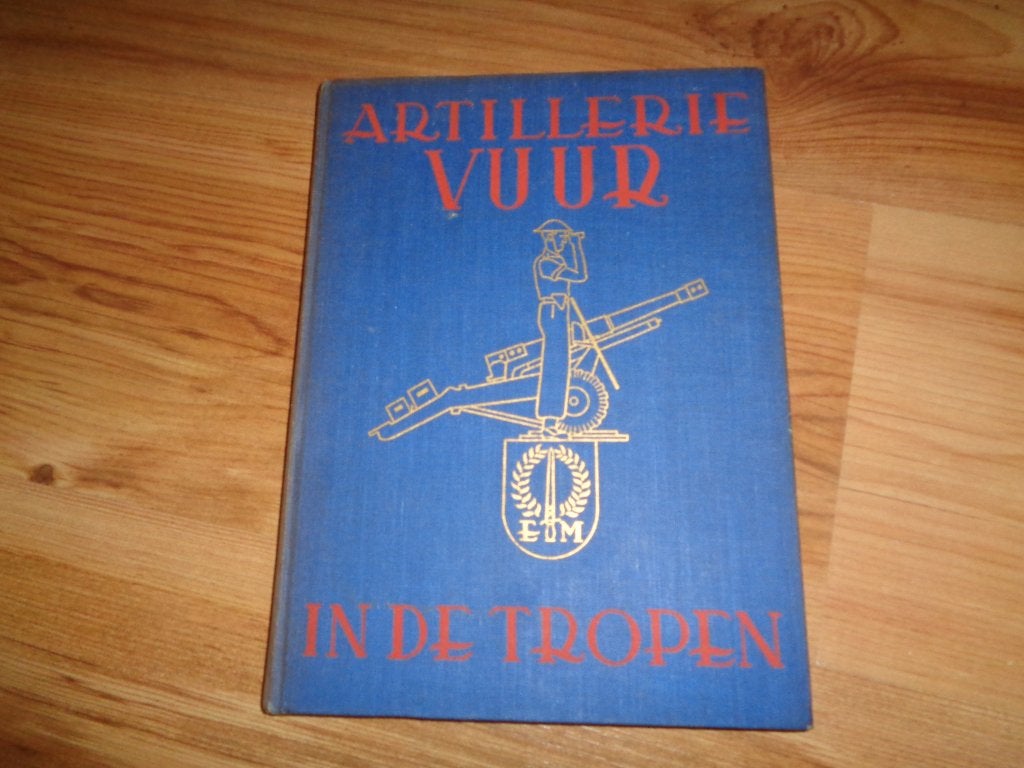 KNIL 8 R.V.A. Artillerie vuur in de tropen, Verzenden, Landmacht, Nederland, Boek of Tijdschrift