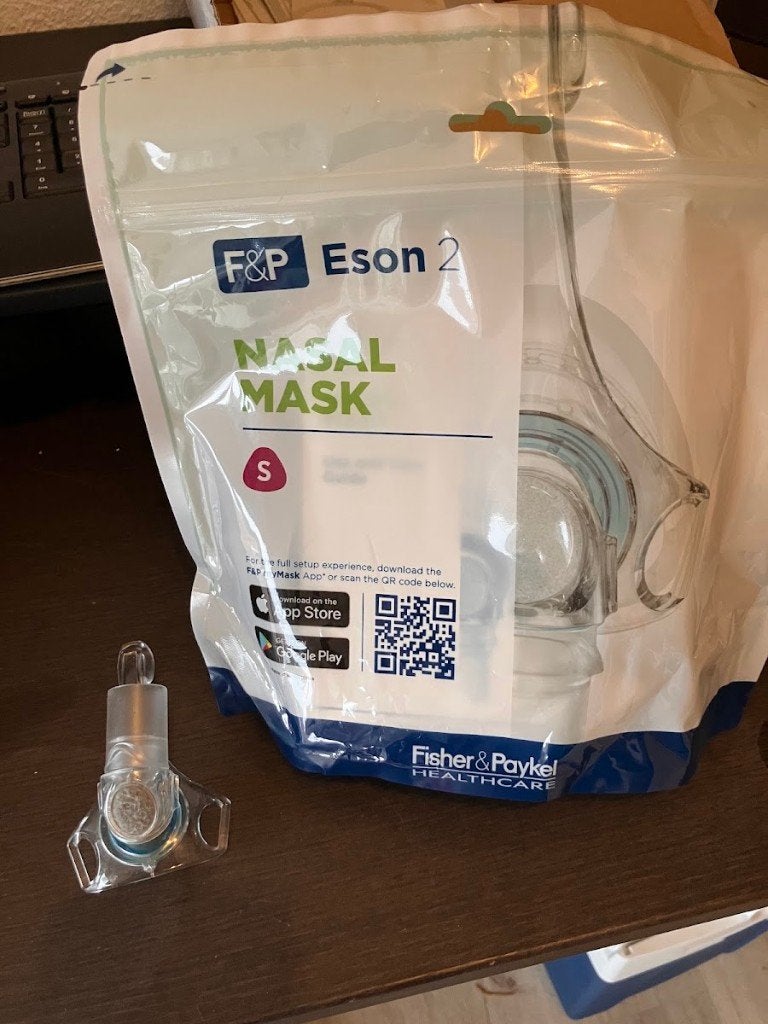Fisher & Paykel Eson 2 neusmasker maat S – CPAP masker nieuw, Ophalen of Verzenden, Nieuw