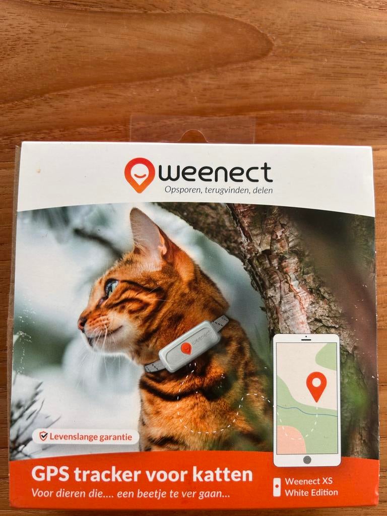 Gps tracker voor katten NIEUW, Ophalen of Verzenden, Nieuw