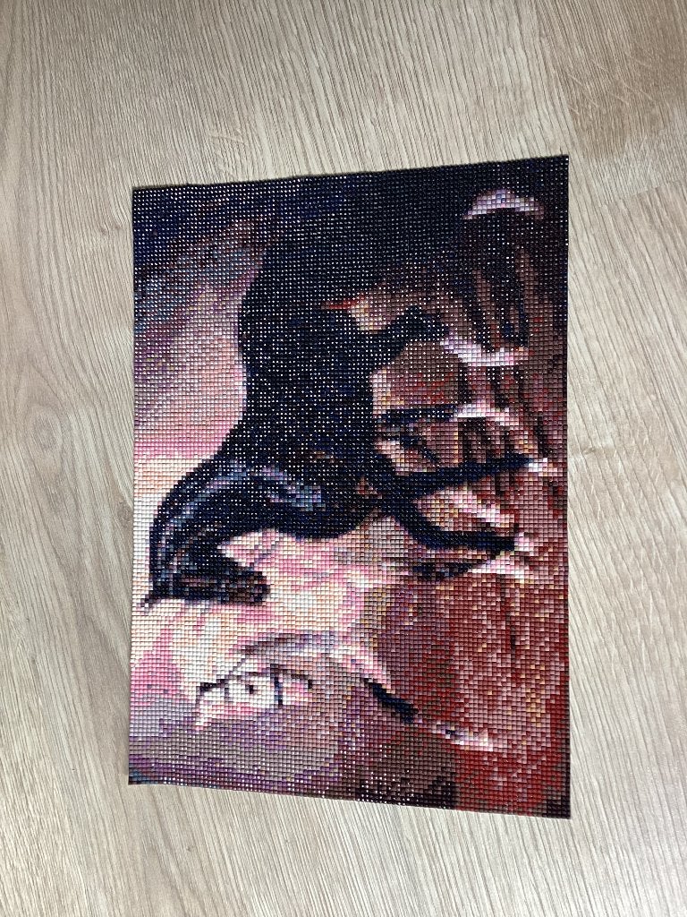 Paard diamond painting (zelfgemaakt), Ophalen, Dieren, Nieuw, Meerkleurig