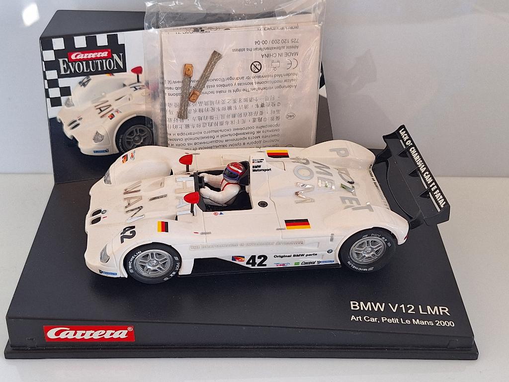 Carrera Bmw LMR Art Car Petit Le-mans Ref Nr 25436, Carrera, Racebaan, Carrera, Carrera