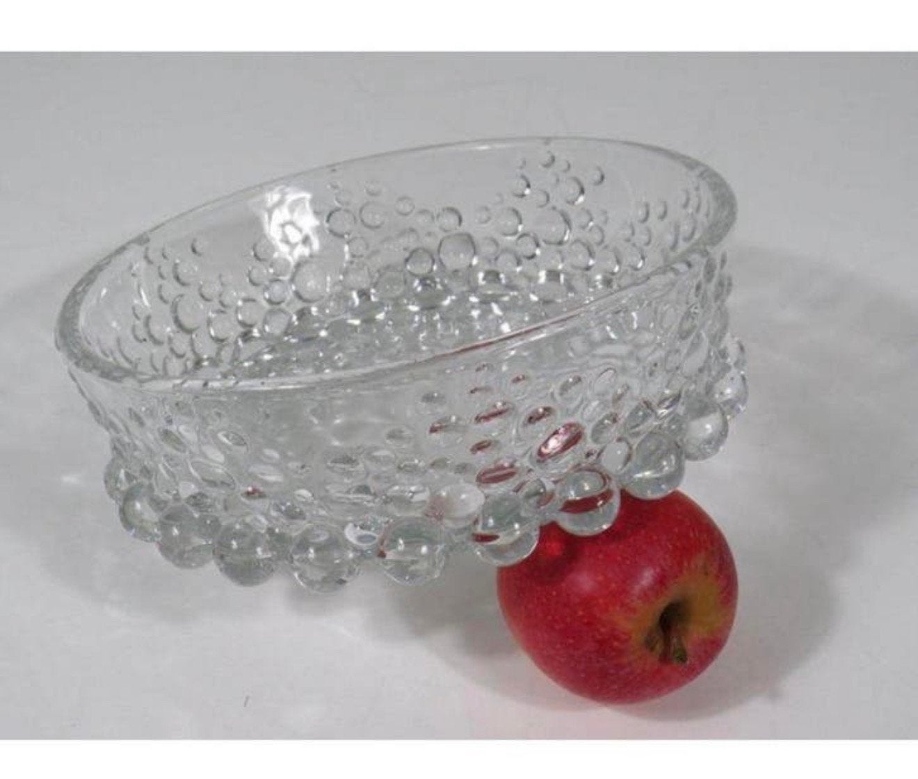 Walther Glas – Mid-Century Bubbel Glazen Schaal germany 1970, Ophalen of Verzenden