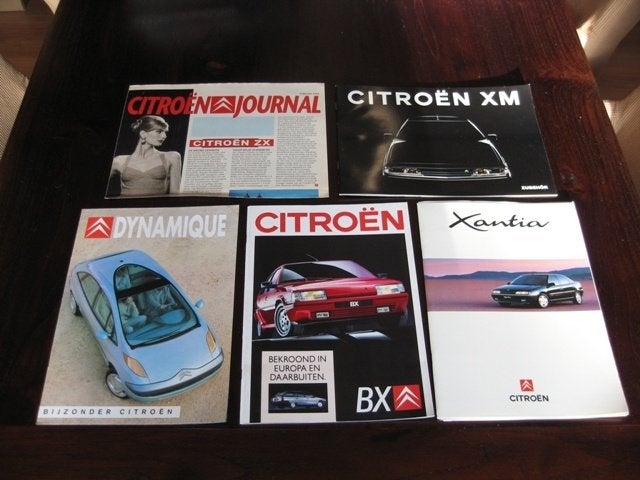 Citroen Folders, Ophalen of Verzenden, Zo goed als nieuw, Citroën, Citroen