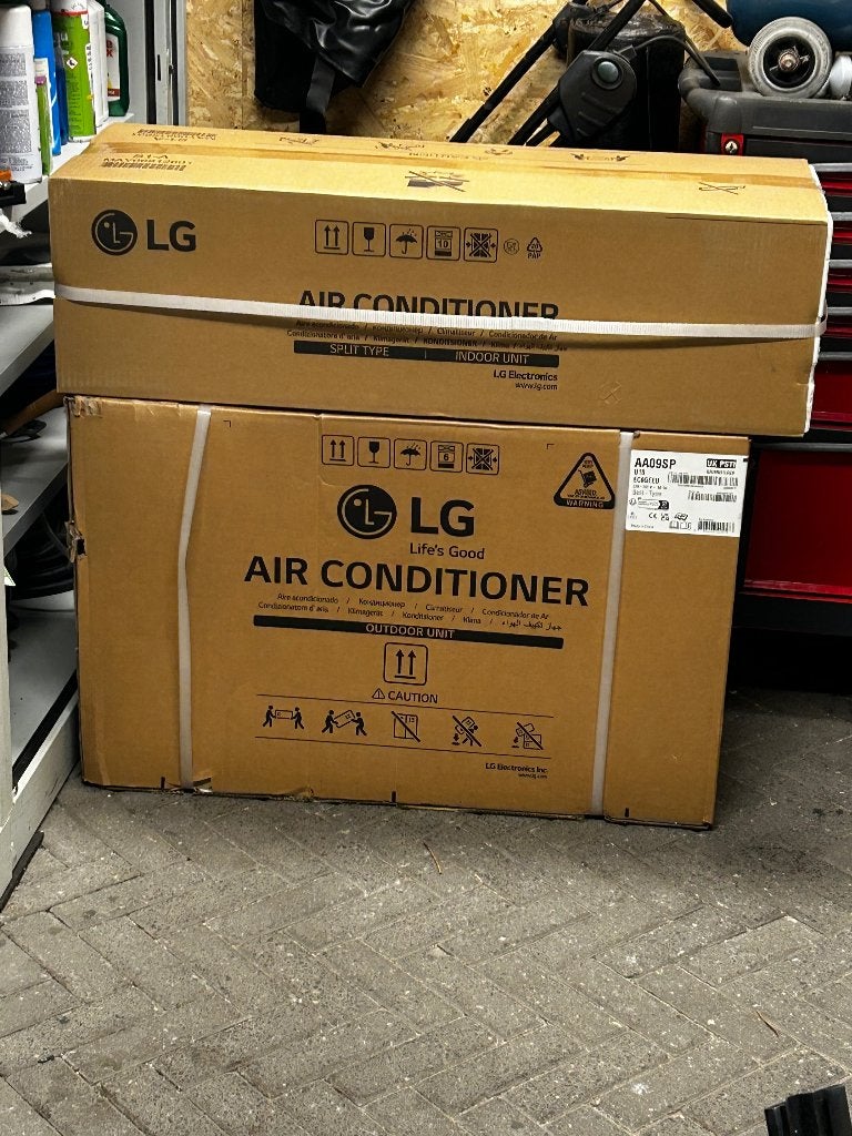 Airco, Ophalen, Afstandsbediening, Koelen en Ontvochtigen, Nieuw
