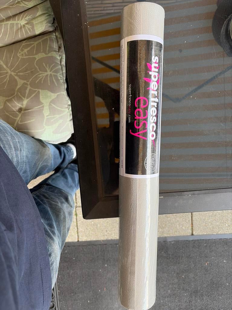 Superfresco Easy Behang - Effen Donkergrijs (10 rollen), Ophalen, 50 tot 75 m², Grijs