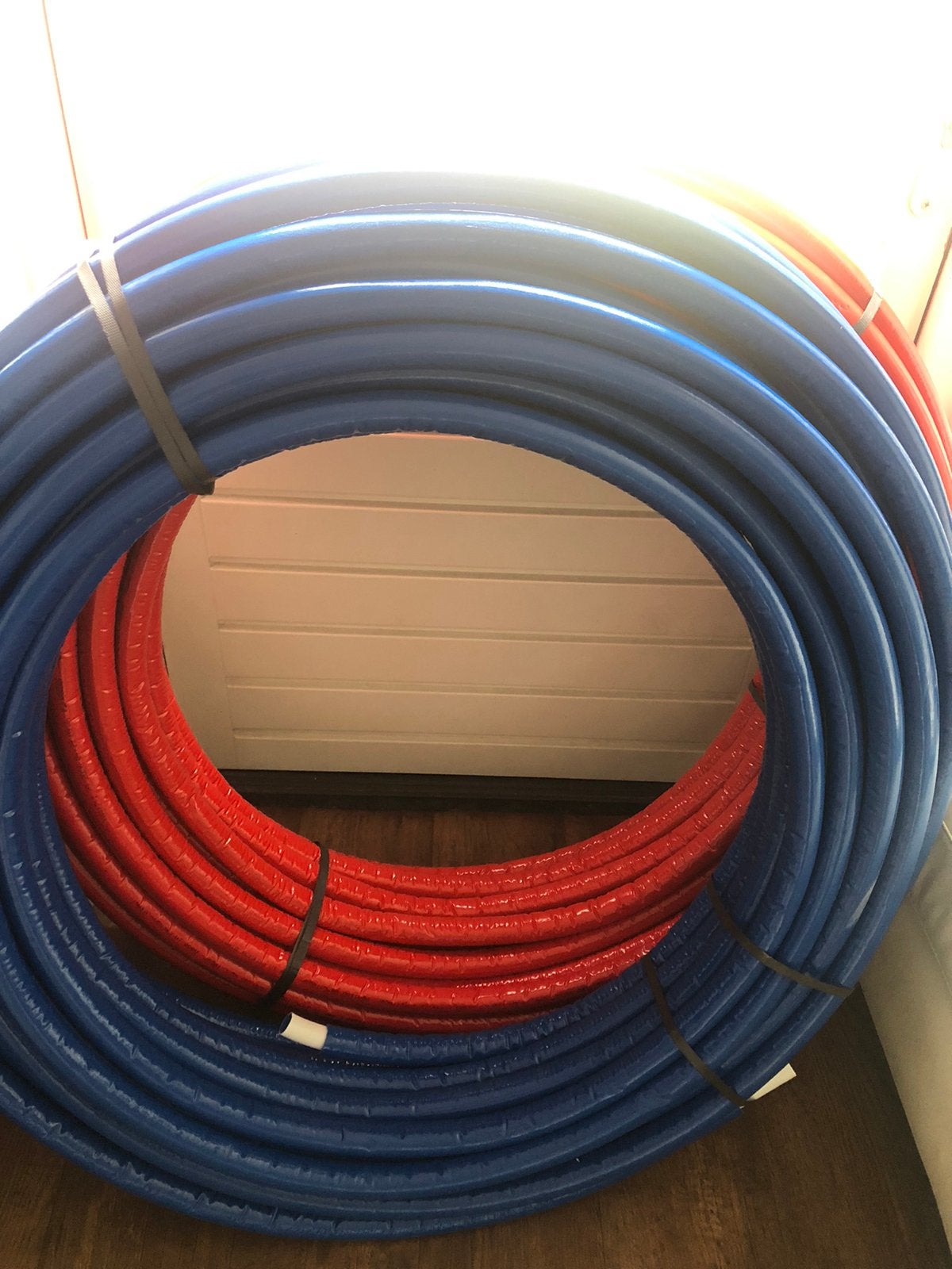 Uponor Uni Pipe Plus 25 2,5mm  Geïsoleerd 4 Rood 50 Meter, Overige materialen, 6 meter of meer, Overige typen, Nieuw