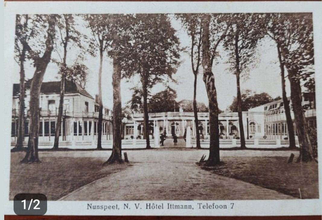 2 Hotel Ittmann Nunspeet, Ophalen of Verzenden, Gelderland