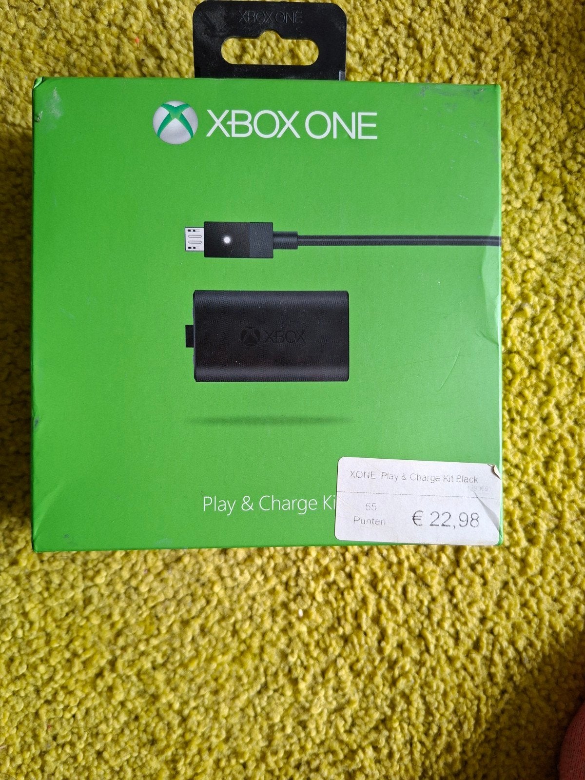 Xbox One Play & Charge Kit - Batterij en Oplaadkabel, Spelcomputers en Games, Ophalen of Verzenden, Nieuw, Overige typen, Xbox Original