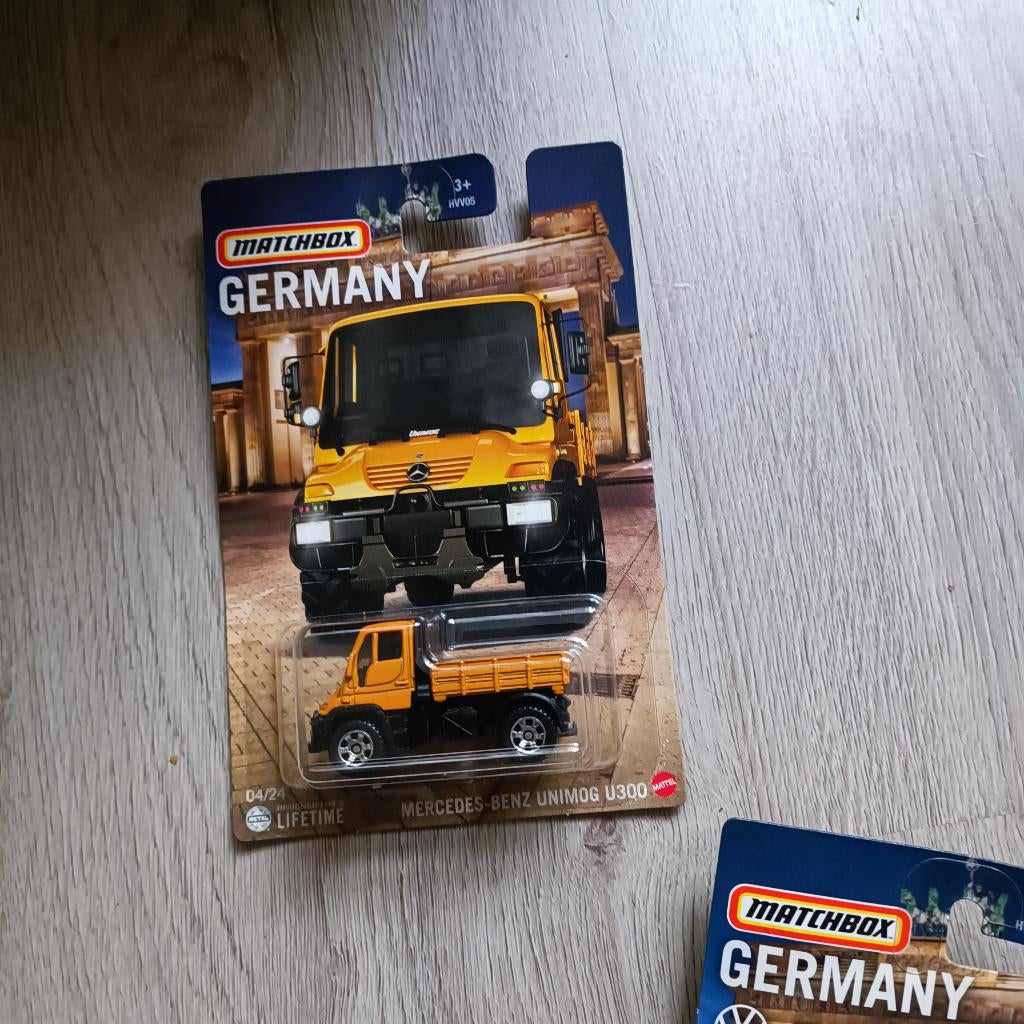 Matchbox Mercedes-Benz Unimog U300 Best of Germany, Ophalen of Verzenden, Nieuw, Bus of Vrachtwagen