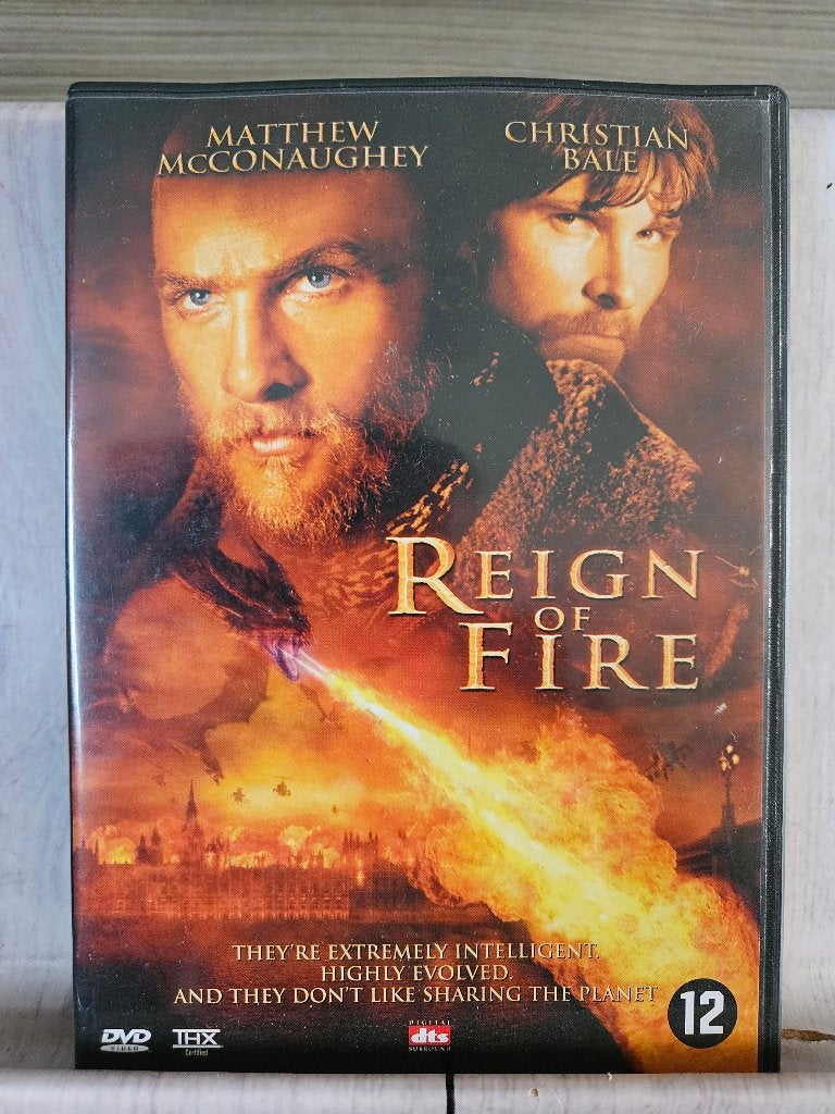 Reign of Fire (2002) Matthew McConaughey – Dvd, Engels, Nederlands, Fantasy, Ophalen of Verzenden