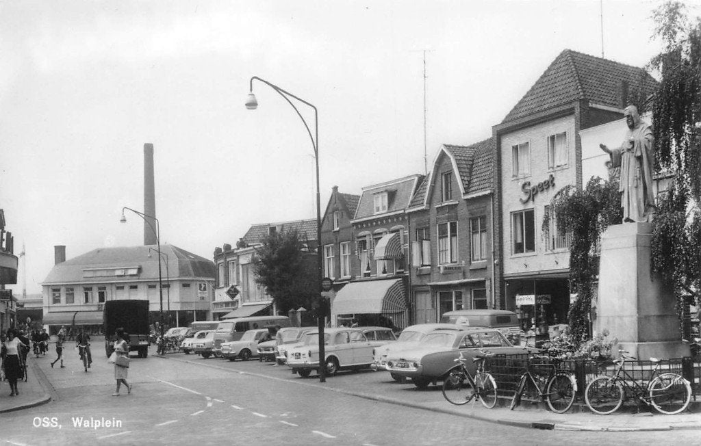 957 Oss - Walplein (auto's), Verzamelen, Ophalen of Verzenden, 1960 tot 1980, Ongelopen, Noord-Brabant