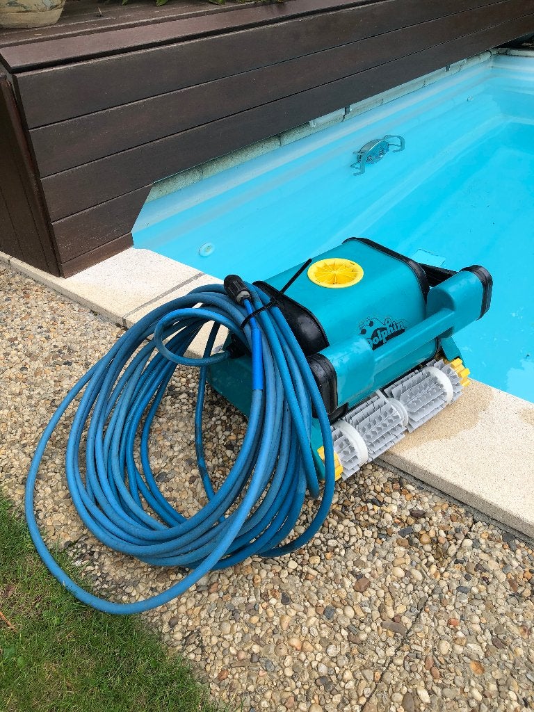 Zwembadrobot Dolphin, Ophalen, Zo goed als nieuw