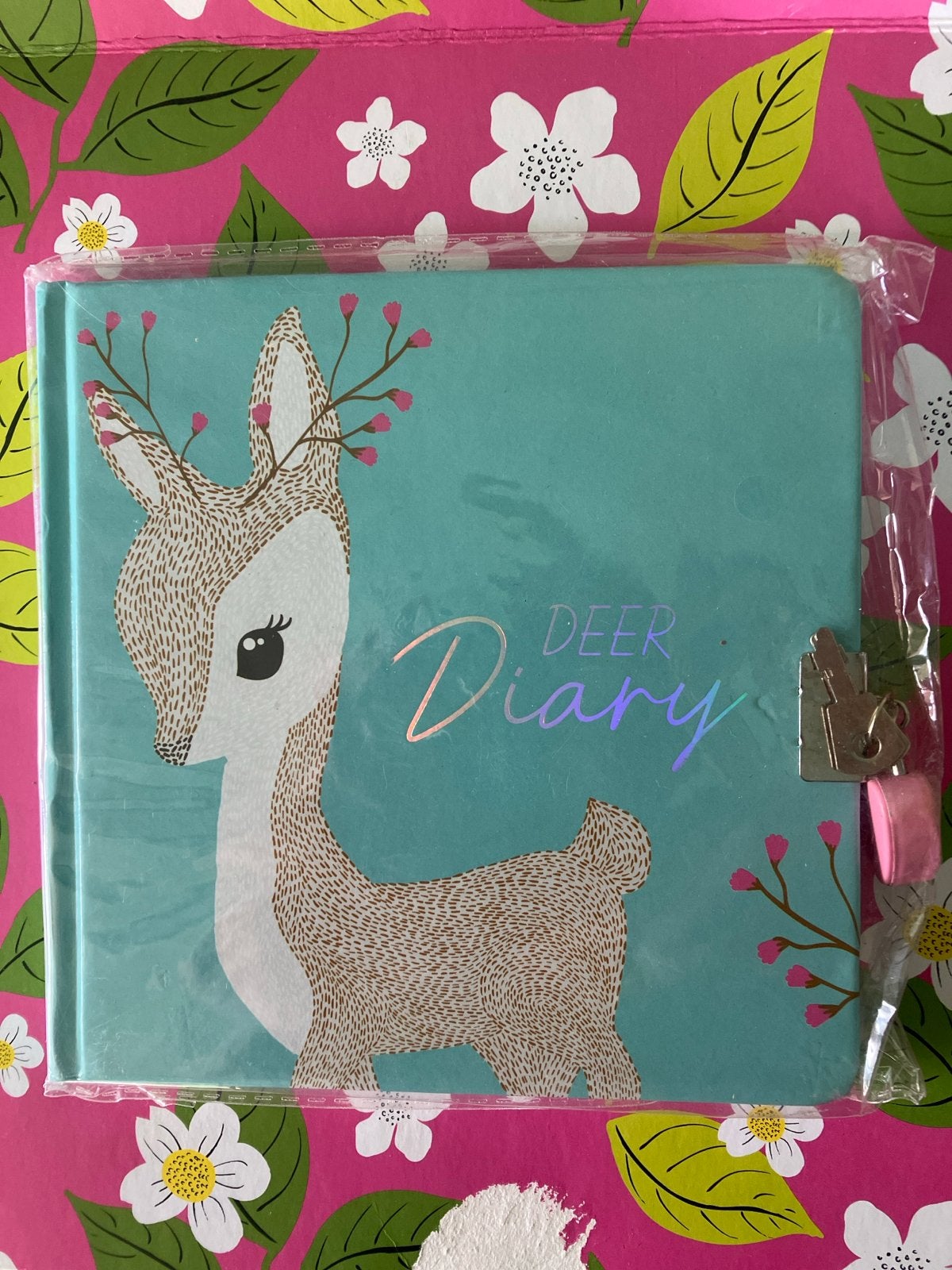 Dagboekje bambi met slotje, Diversen, Rinvaart Bantega, Info@buitenissig.nl, Nieuw, Ophalen of Verzenden