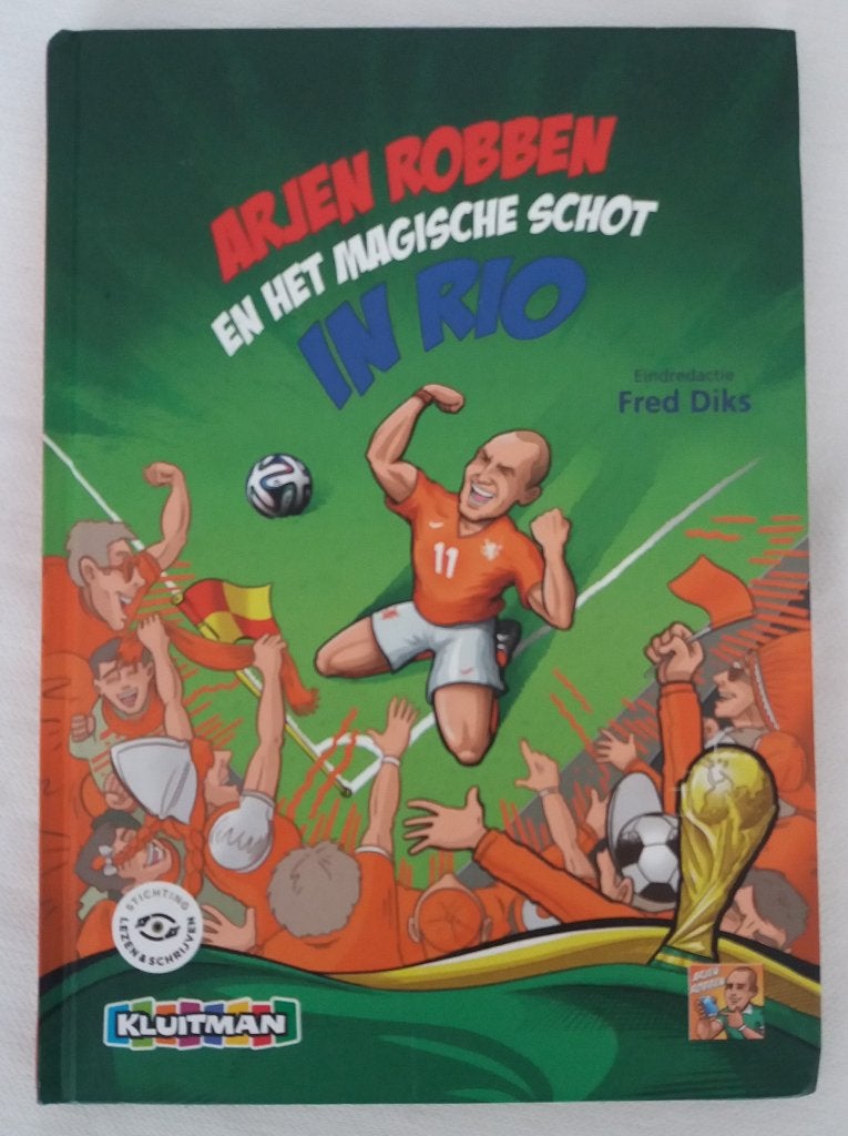 Arjen Robben en het magische schot in Rio., Boeken, Ophalen of Verzenden, Gelezen, Sprookjes