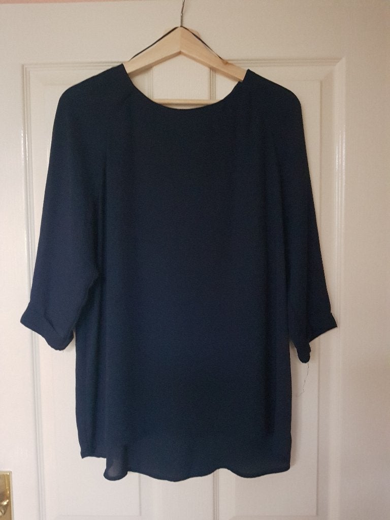 MOOIE BLOES  MAAT 42, Kleding | Dames, Blouses en Tunieken, Atmosphere, Blauw, Maat 42/44 (L), Ophalen of Verzenden