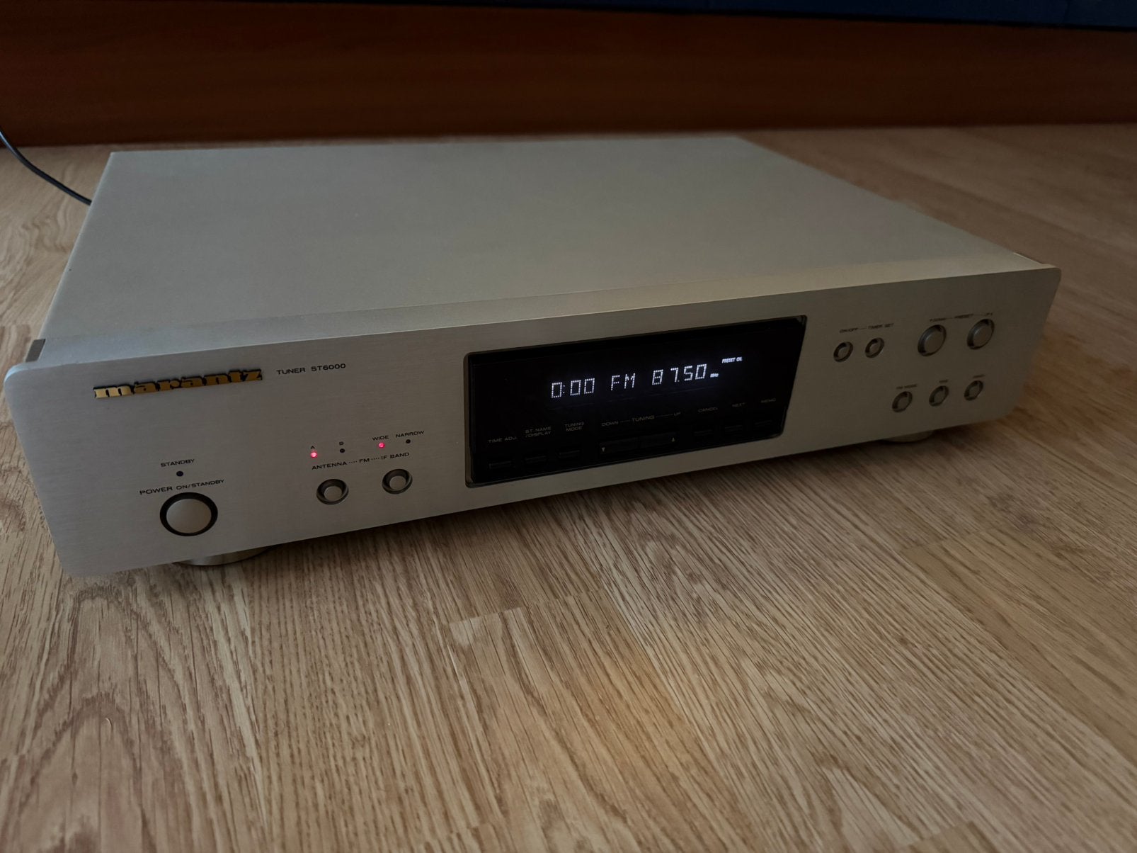 Nette Marantz ST6000 tuner, Audio, Tv en Foto, Ophalen of Verzenden, Gebruikt, Analoog