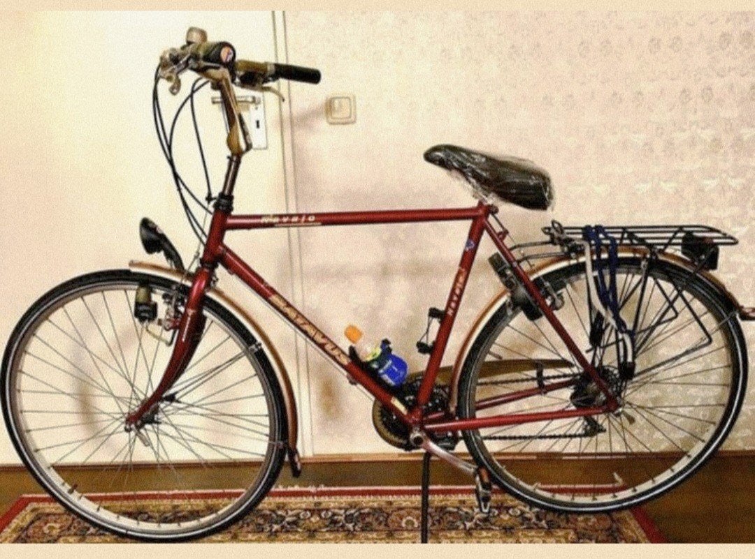 Batavus herenfiets rood 28inch 55cm, Ophalen, 28 inch, Velgrem, Batavus