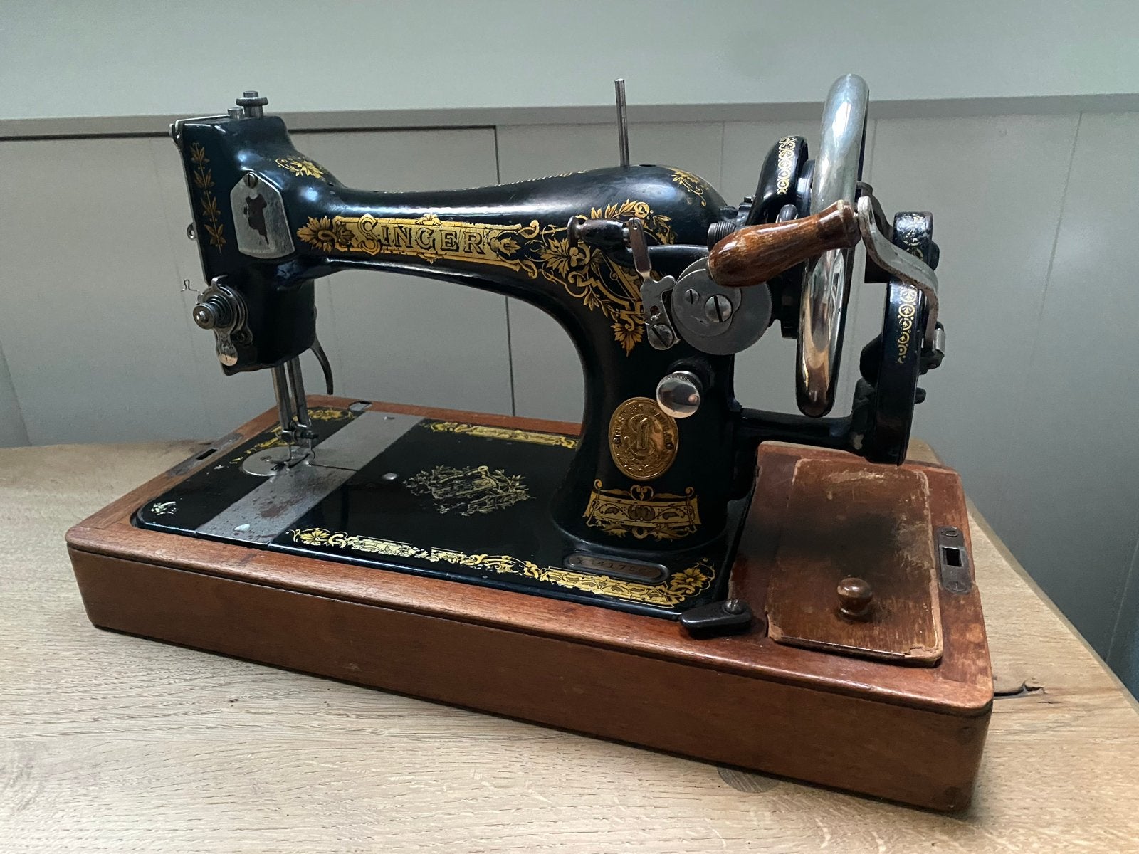 Antieke Singer Slinger Naaimachine 1926, Ophalen of Verzenden