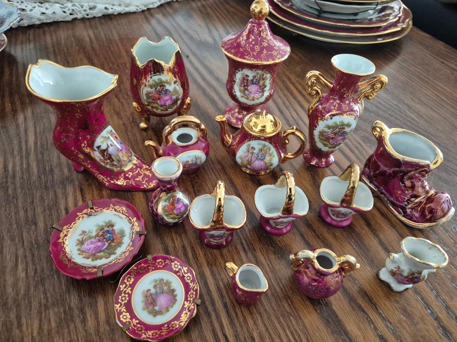 limoges and Bavaria, Ophalen