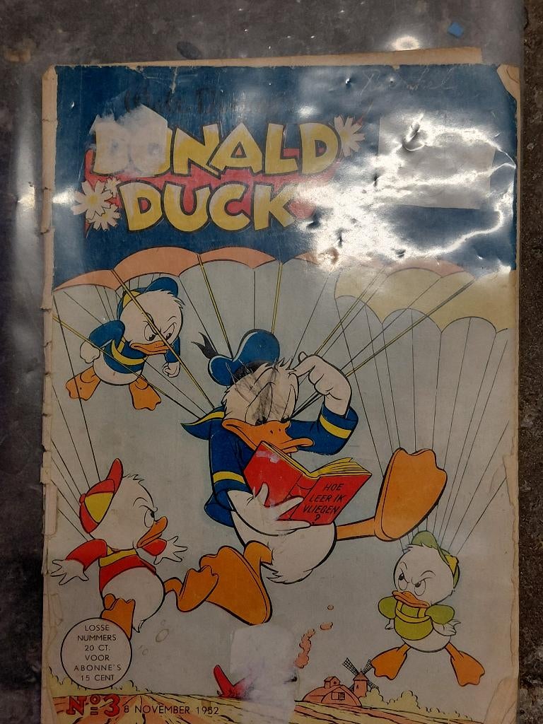Donald Duck 8 November 1952, Eén stripboek, Ophalen of Verzenden, Zo goed als nieuw, Donald Duck