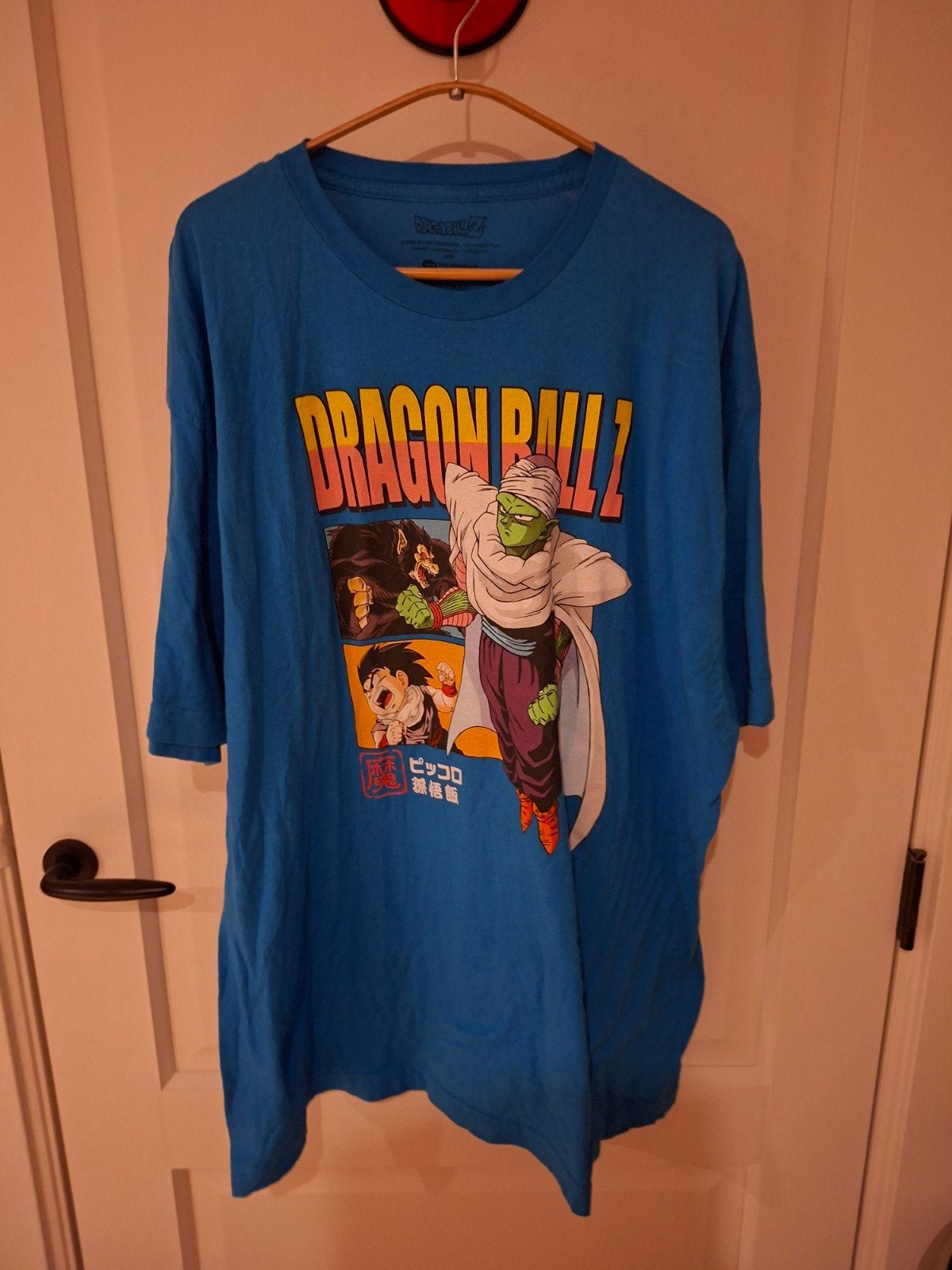 Dragon Ball Z T-shirt - Blauw - Maat 2XL (50/52), Maat 56/58 (XL), Zo goed als nieuw, Dragon Ball Z, Verzenden