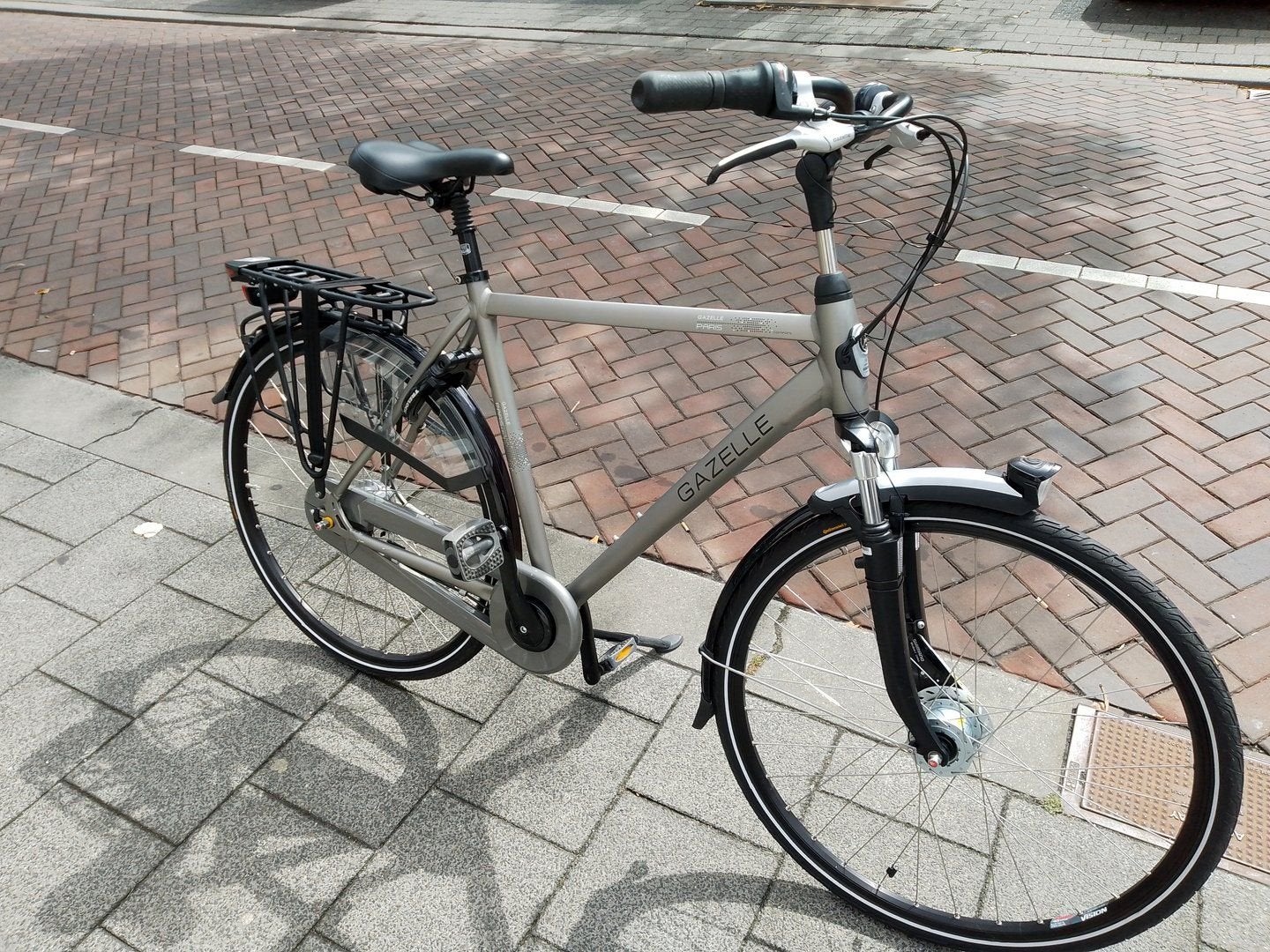 Gazelle Paris C7+ h57 herenfiets in bijna nieuwstaat!, -, -, Versnellingen, Zo goed als nieuw