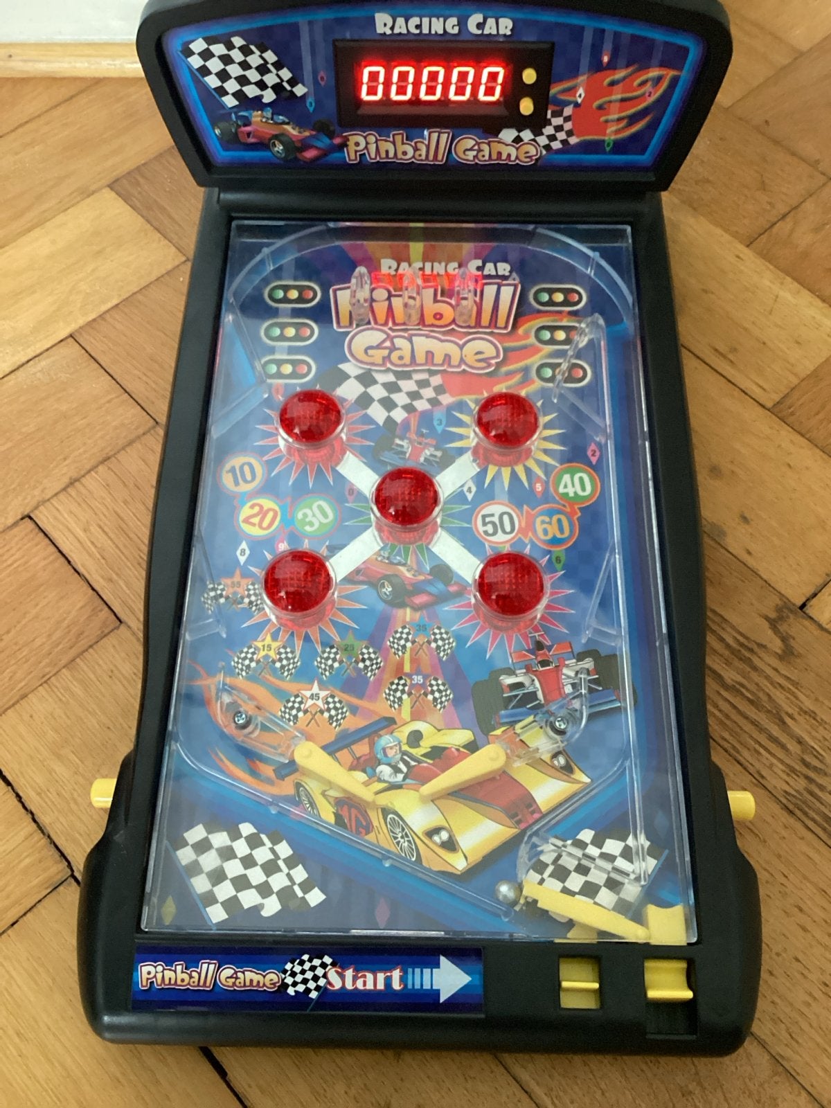 Racing Car Pinball Game - Leuk voor Jongens en Meisjes, Ophalen of Verzenden, Gebruikt, Jongen of Meisje