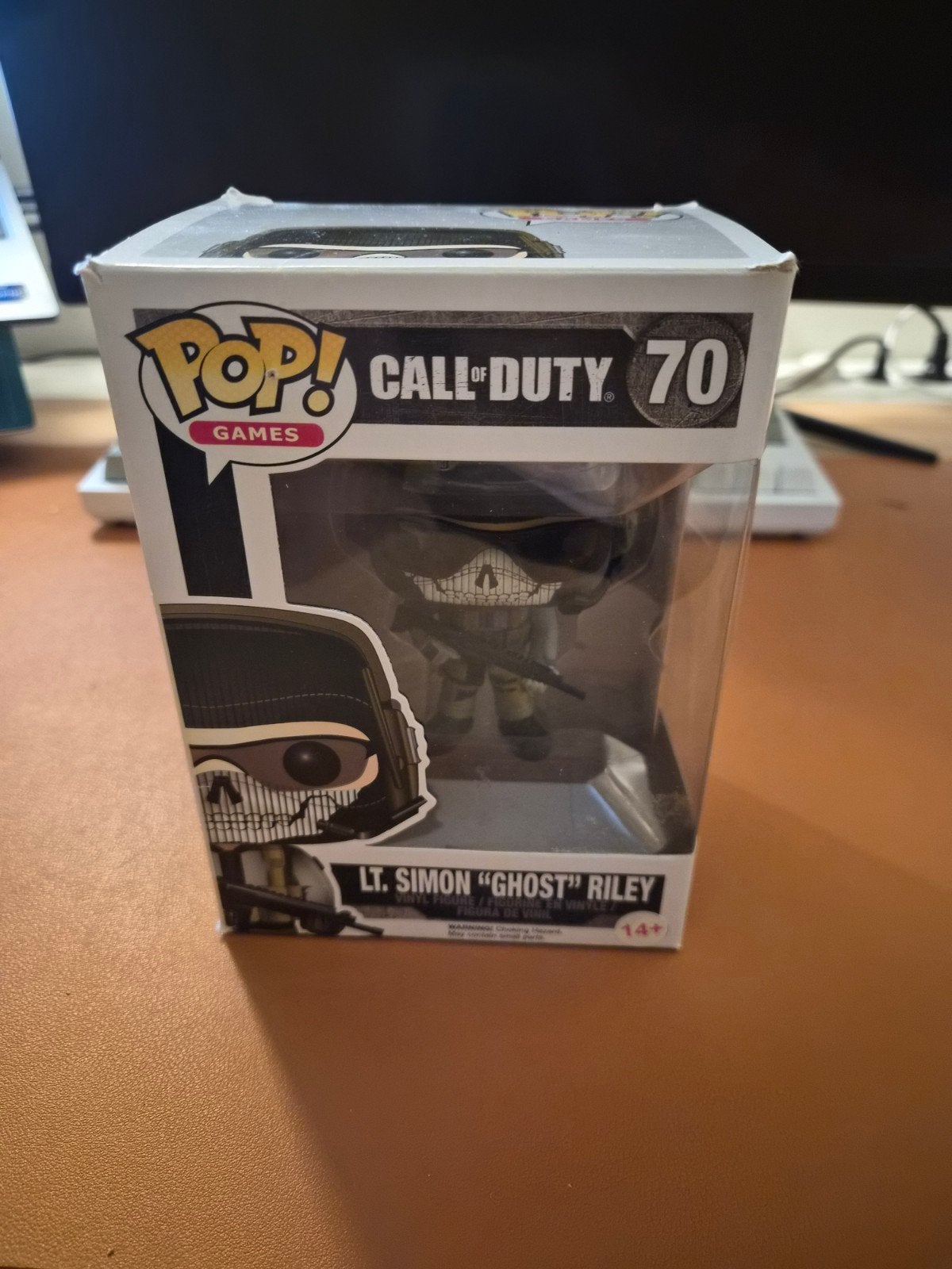 Funko Pop! #70 Lt. Simon "Ghost" Riley - Call of Duty, Ophalen of Verzenden, Zo goed als nieuw