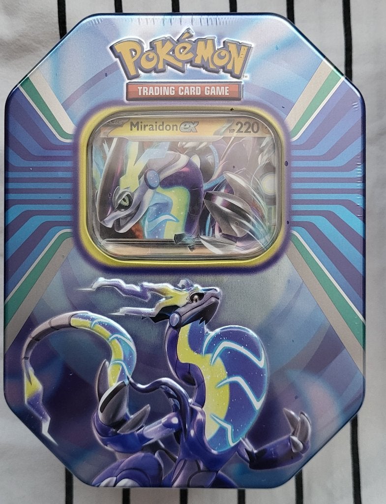 Pokemon TCG Paldea Legends tin, Ophalen, Nieuw, Overige typen