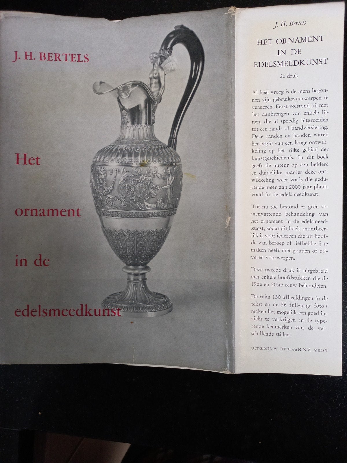 Het Ornament in de Edelsmeedkunst - J.H. Bertels, Ophalen of Verzenden, Zo goed als nieuw, Overige onderwerpen, J.H. Bertels