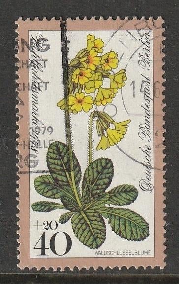 Berlijn 1978 574  Sleutelbloem, Gest, Ophalen of Verzenden, Overige periodes, Gestempeld