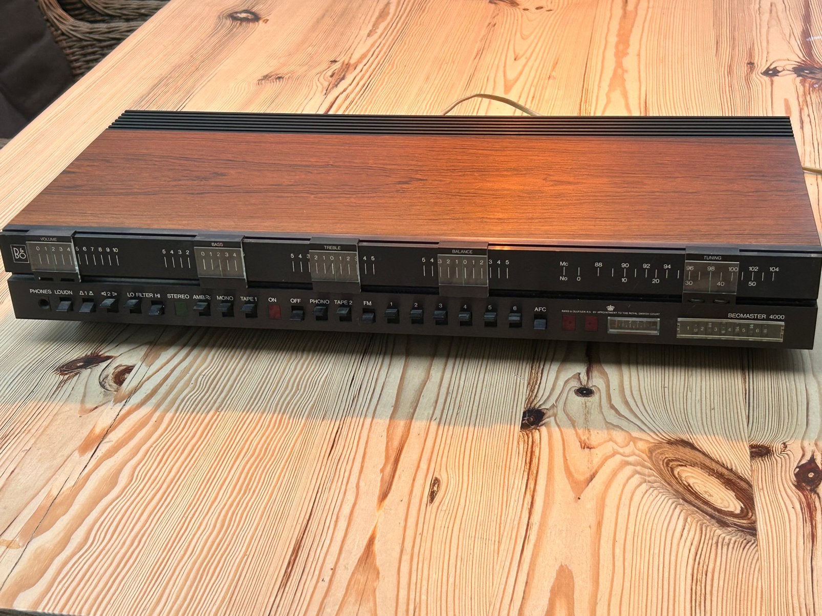 Beomaster 4000 Bang & Olufsen + gratis Beocord 2200, Gebruikt, Ophalen, Overige merken, Minder dan 60 watt