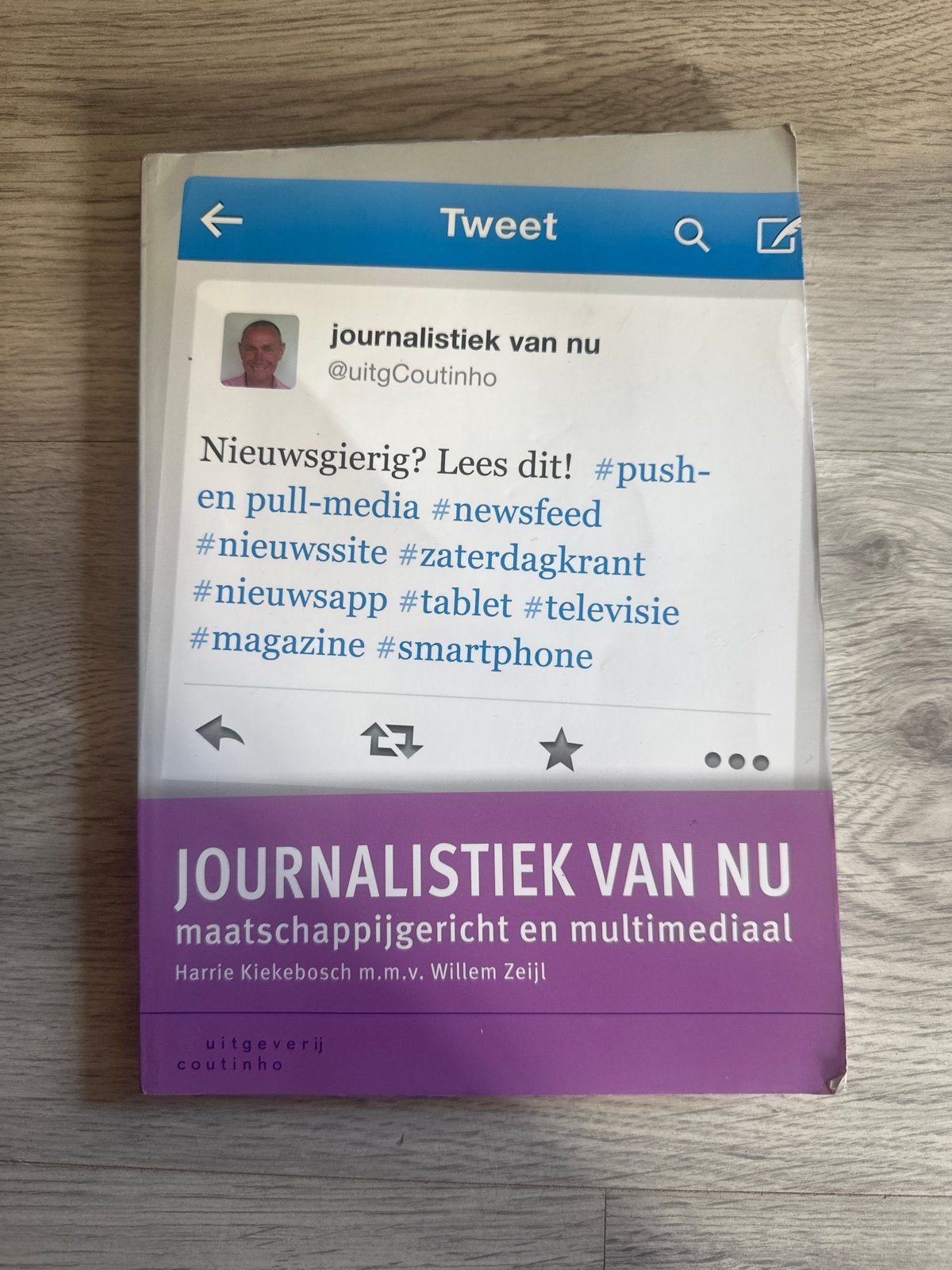 Harrie Kiekebosch - Journalistiek van nu, Ophalen, Sociale wetenschap, Zo goed als nieuw, Harrie Kiekebosch