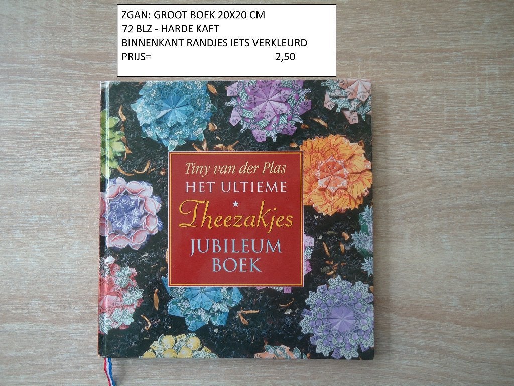 het ultieme theezakjes boek ( alleen verzenden, Hobby en Vrije tijd, Ophalen, Boek