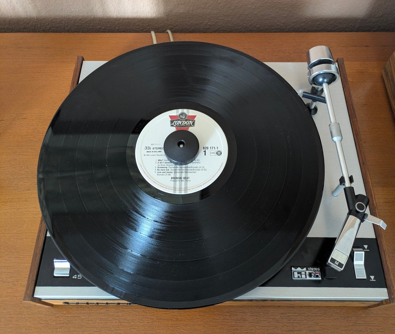 Foto 4 van Vintage HIFI Platenspeler - Goede Staat