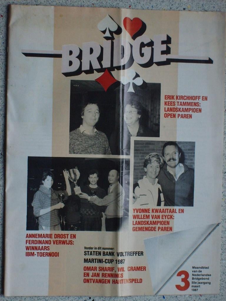 Bridge-, Kampioenblad en TweeN., Ophalen of Verzenden, 1980 tot heden, Nederland, Tijdschrift