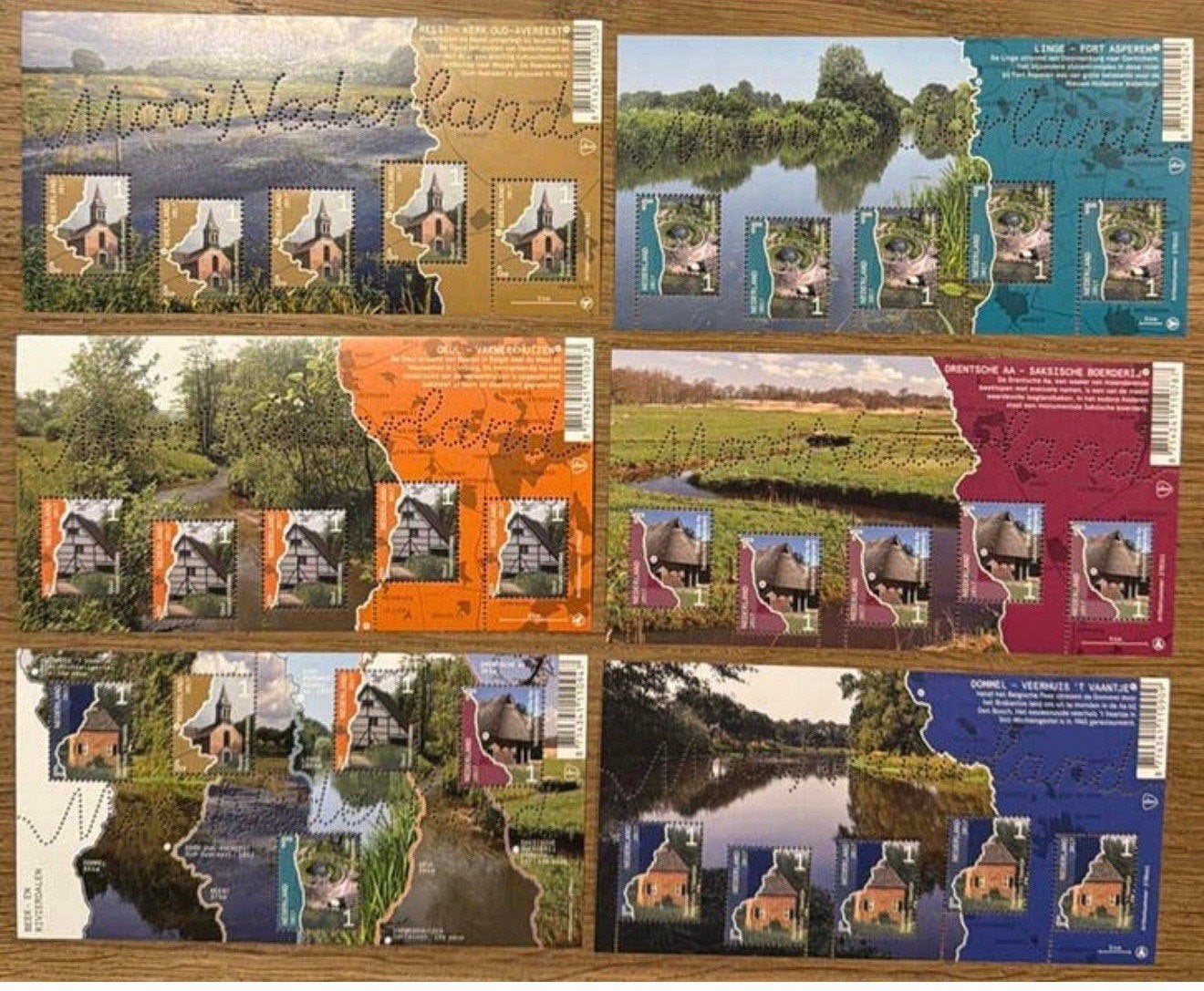 * postzegels pf. Allerlei mooi Nederland. 2017, Ophalen of Verzenden, Na 1940, Postfris