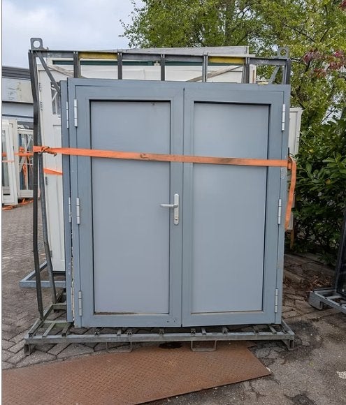 Kozijn met Aluminium schuurdeuren