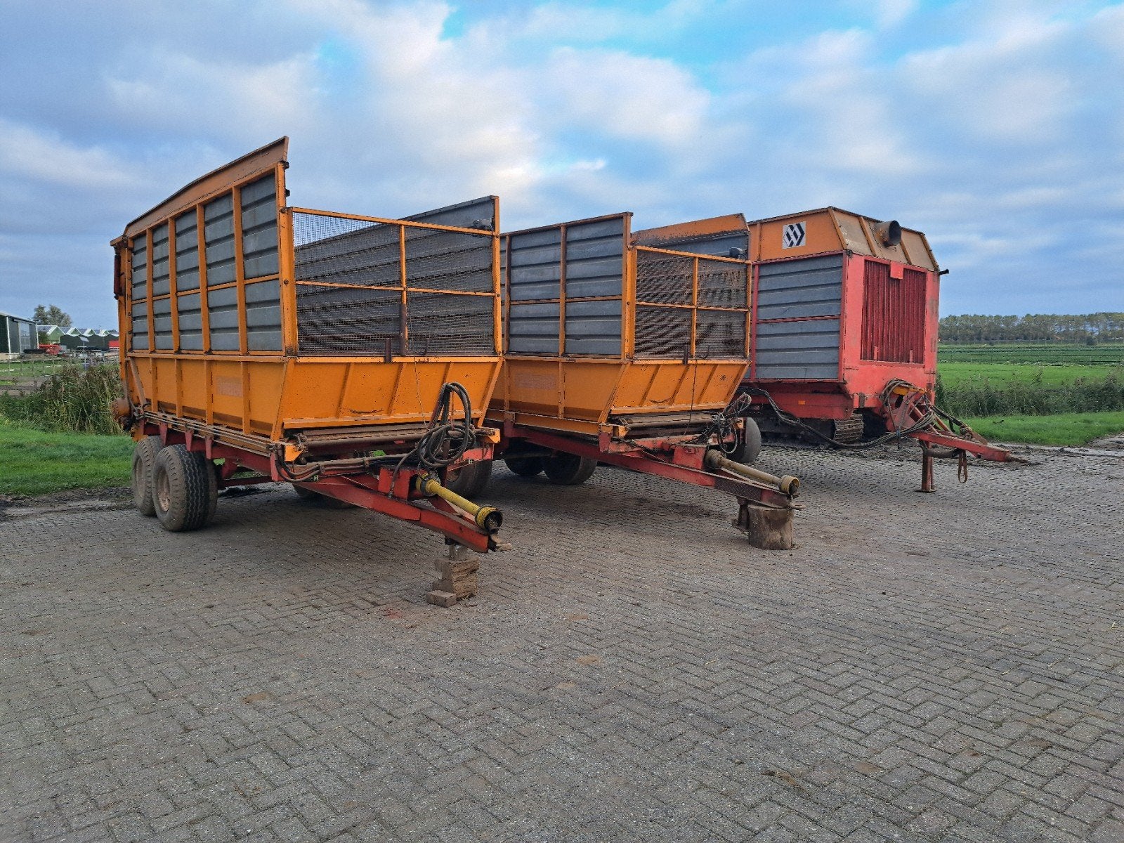 silage wagens mais wagens, Zakelijke goederen, Agrarisch | Werktuigen, Ophalen of Verzenden