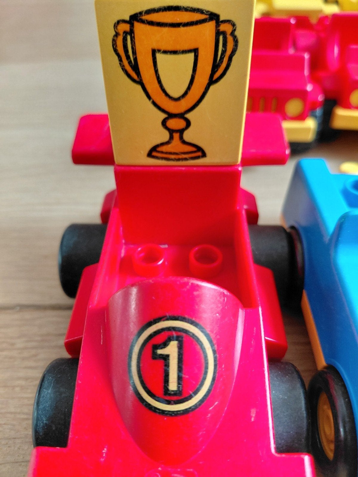 Lego Duplo Voertuigen: Auto's, Karretjes. Helikopter, Inclusief extra onderdelen, Lego, Overige typen, Ophalen of Verzenden