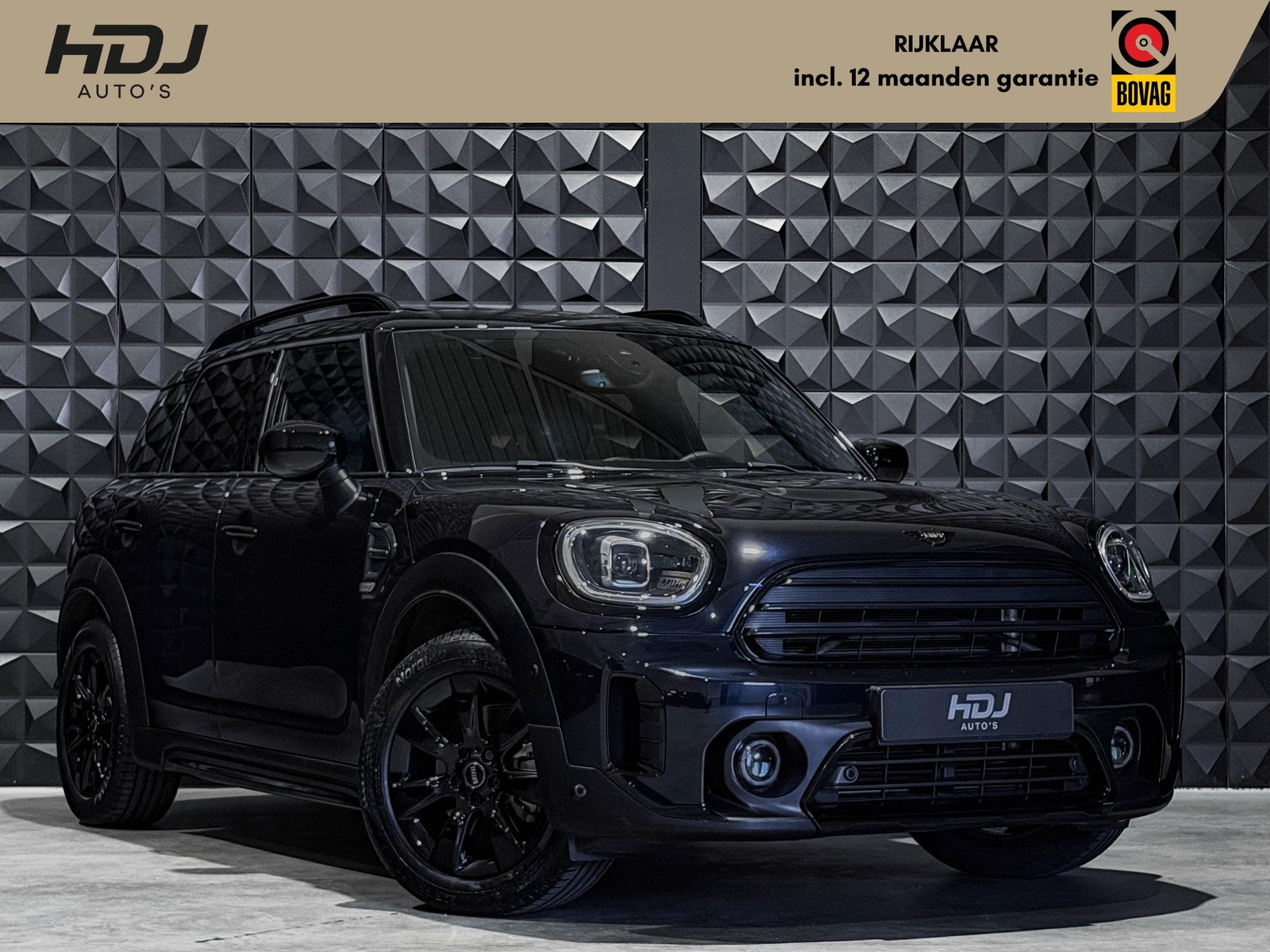 MINI Countryman 1.5 Cooper Classic | All Black | Pano | H/K, Auto's, 12 maanden, 136 pk, Gebruikt, Countryman