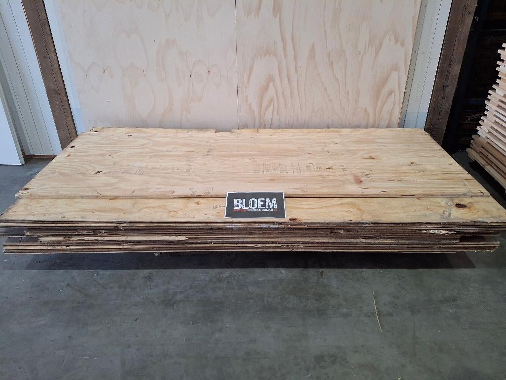Underlaymentplaat gebruikt., Ophalen, 30 cm of meer, Gebruikt, 10 m² of meer