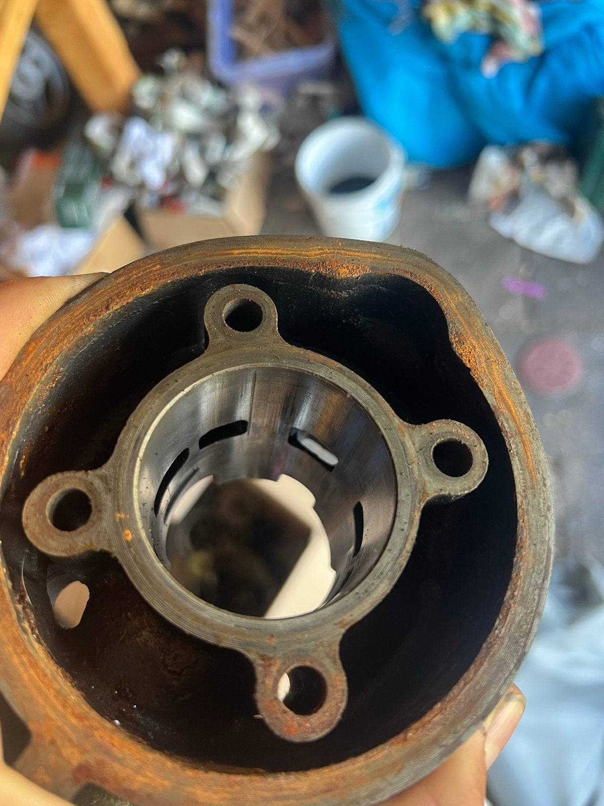 Warmgelopen 80cc TPR Cilinder am6, Ophalen of Verzenden, Gebruikt, Cilinder, Overige merken