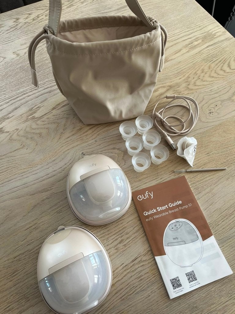 Eufy baby s1 draagbare borstkolf, Eufy, Borstkolf, Ophalen of Verzenden, Automatisch