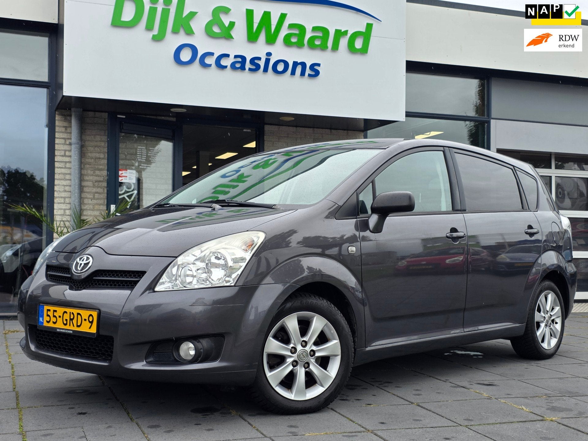Toyota Verso 1.8 VVT-i Luna 7-persoons – Automaat – 147., Auto's, Automatische klimaatregeling, Gebruikt, 4 cilinders, 129 pk