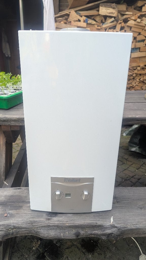 Vaillant turbomag flessengas/propaan, Doe-het-zelf en Verbouw, Ophalen, Gebruikt, Geiser, Minder dan 20 liter