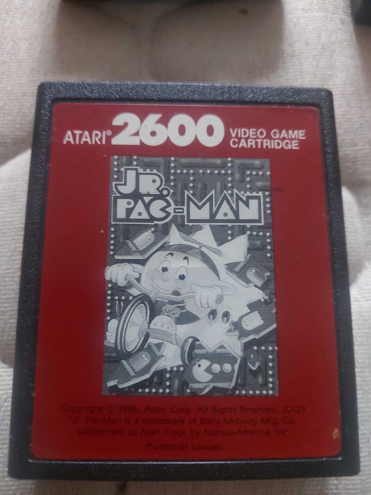 Jr. Pac-Man Atari 2600 Videogame Cartridge, Ophalen of Verzenden